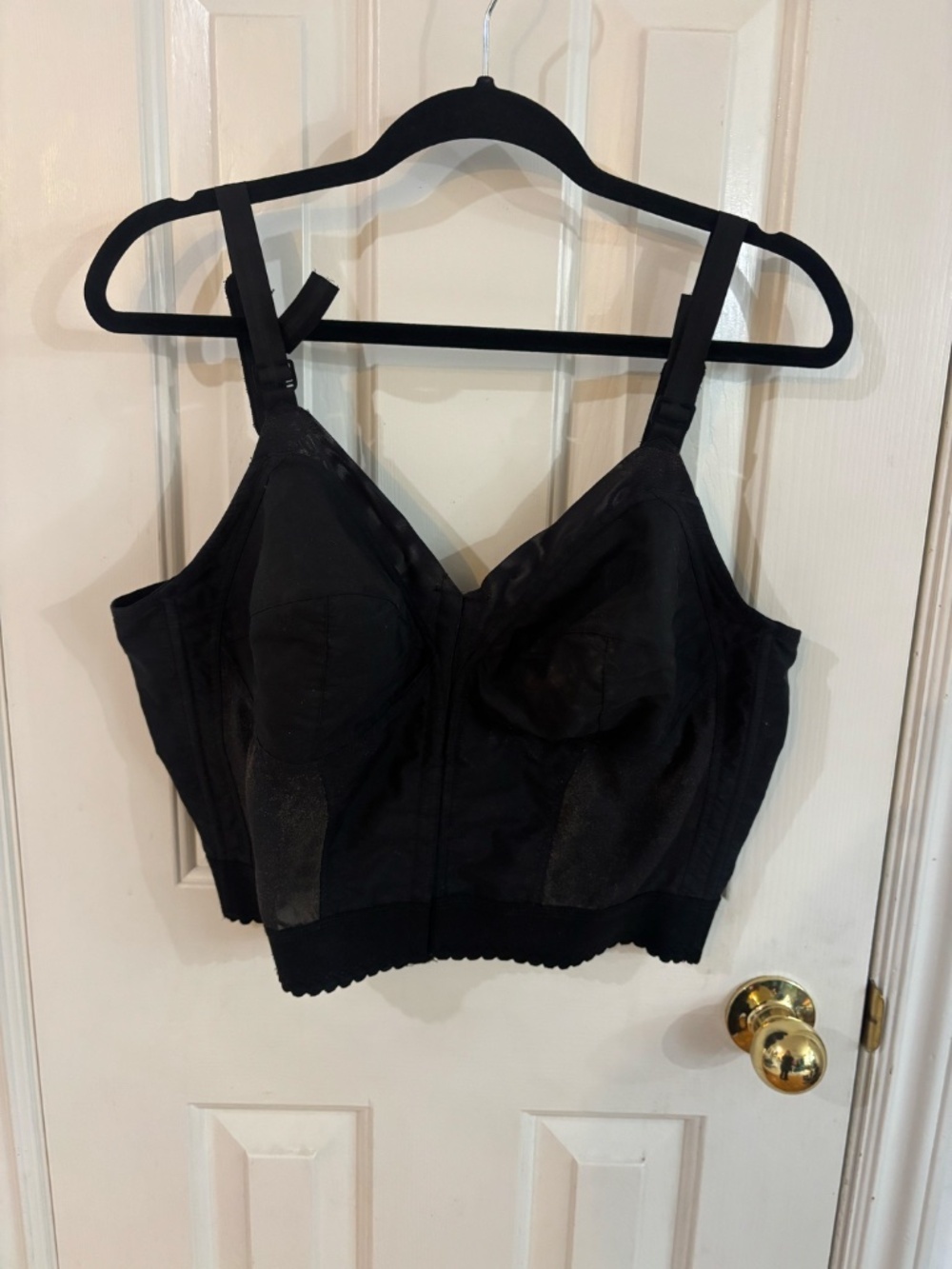 Vintage bra corset bustier black 1950 style * accepting offers
